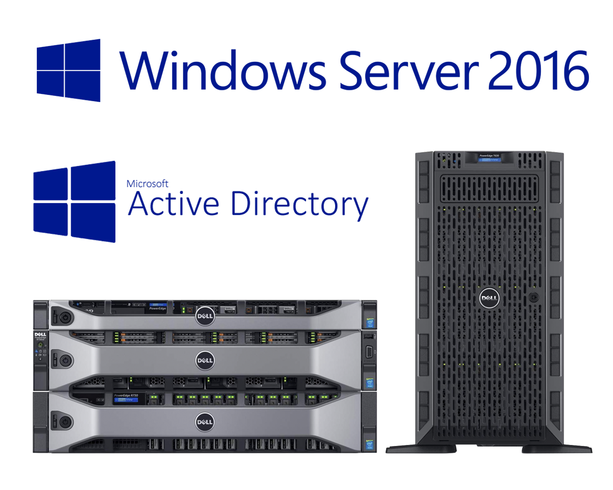 Windows Server 2012/1016 com Active Directory UTI da TI